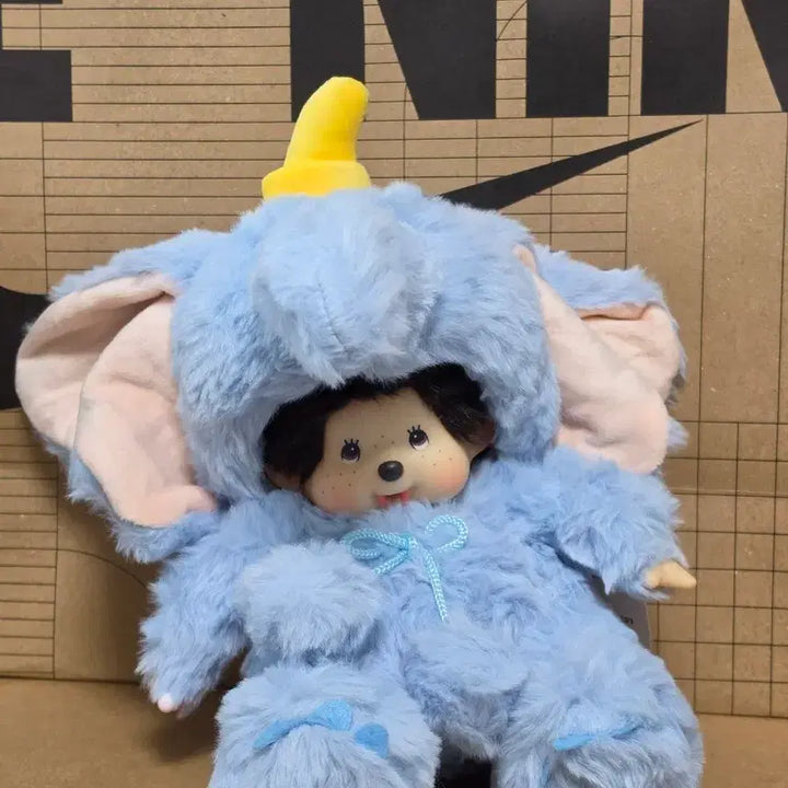 [BUNJANG] Monchhichi Dumbo Costume Doll / 몬치치 덤보 코스튬 인형