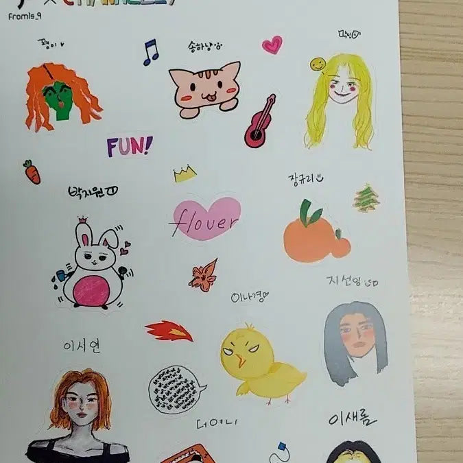 [BUNJANG] fromis_9 Concert Sticker / 프로미스나인 콘서트 스티커