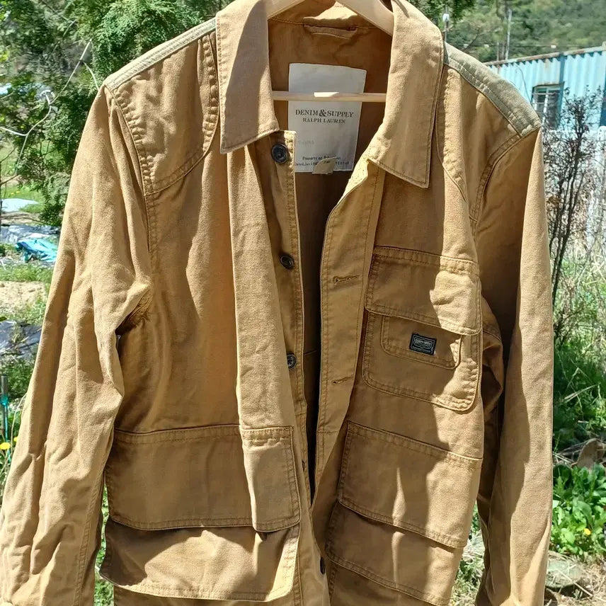 [BUNJANG] Ralph Lauren Denim &amp; Supply Light Brown Hunting Jacket (Men&