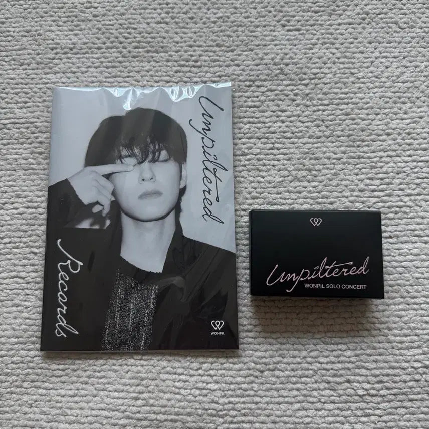 [SOLD OUT] 원필 Unpiltered 솔콘 막콘 입장키트+팬클럽키트