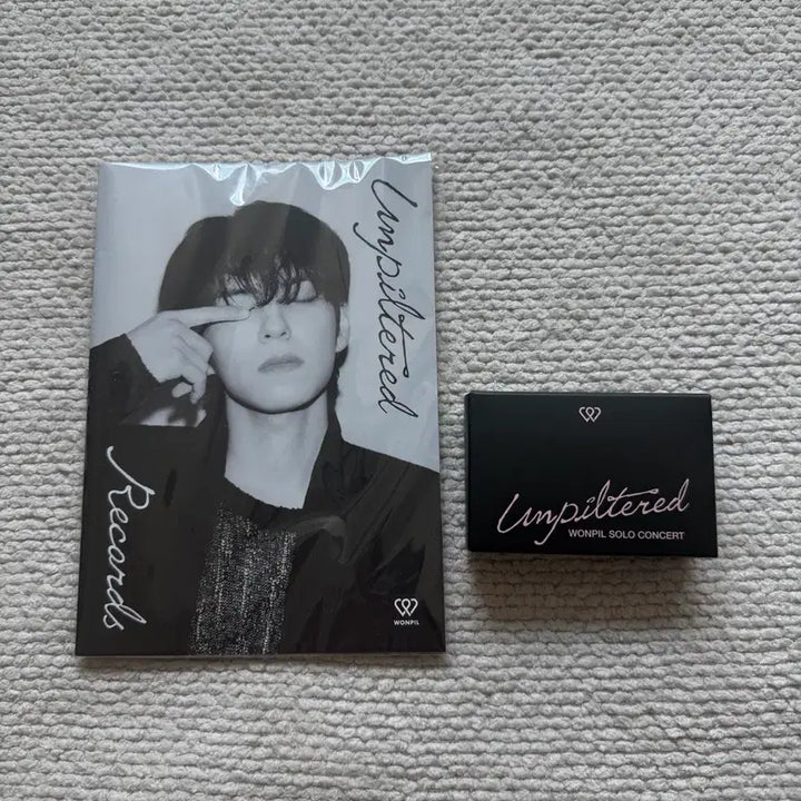 [SOLD OUT] 원필 Unpiltered 솔콘 막콘 입장키트+팬클럽키트