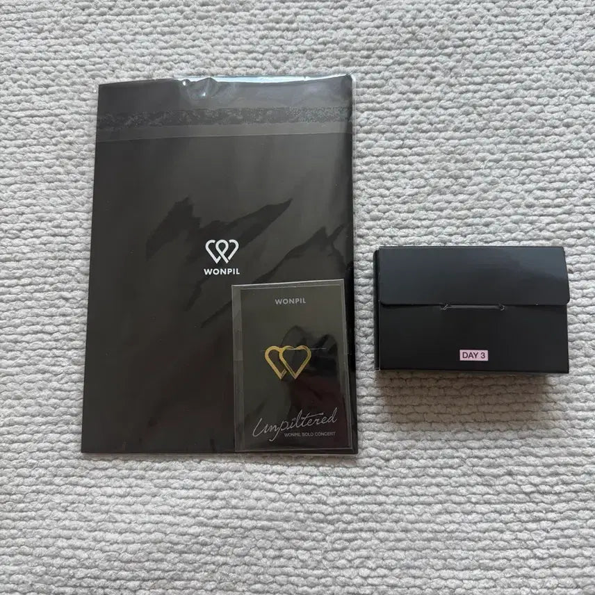 [SOLD OUT] 원필 Unpiltered 솔콘 막콘 입장키트+팬클럽키트