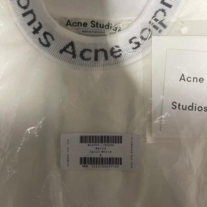 [BUNJANG] Acne Studios Navid Logo T-Shirt M / 아크네 스튜디오 나비드 로고 티셔츠 M새상품