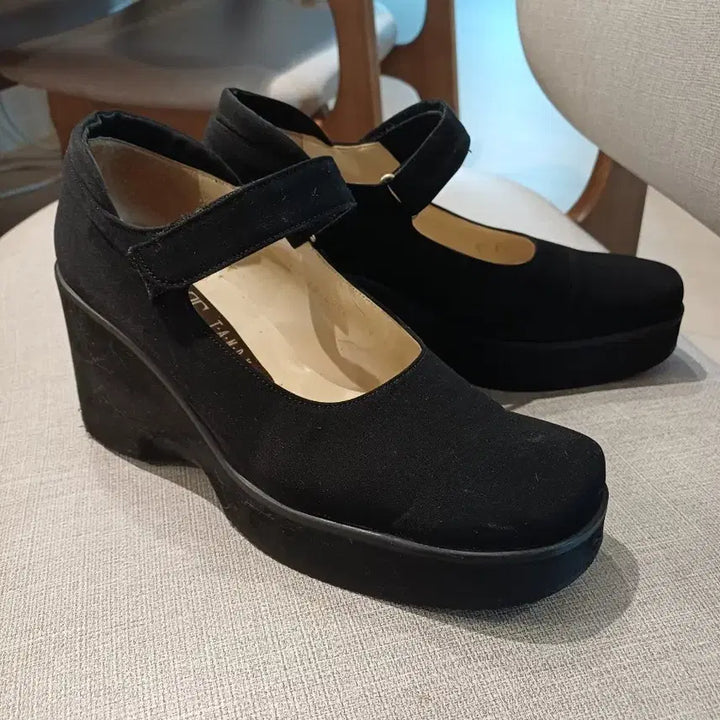[BUNJANG] Tandy Mary Jane Wedge Heel Shoes / 탠디 메리제인 웨지힐 구두
