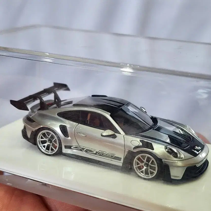 [BUNJANG] Fuelme Porsche 911 GT3 RS Tungsten Silver Limited Edition / Fuelme 포르쉐 911 GT3 RS 텅스텐 실버 (한정판)