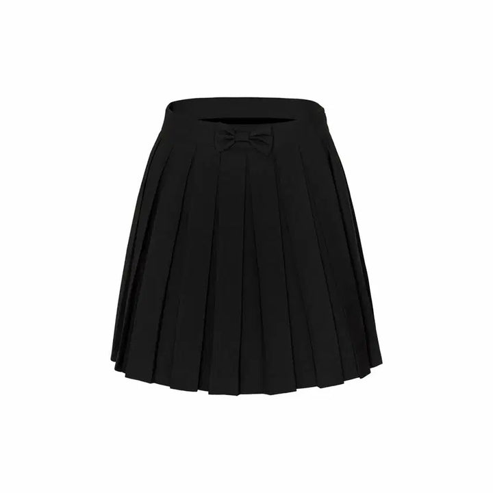 [BUNJANG] Whisper Airy Deer Bow Midi Skirt / 위스페어리 디어 보우 미디스커트