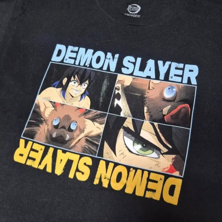 [BUNJANG] Demon Slayer Official T-Shirt / [L]귀멸의 칼날 오피셜 티셔츠  -227