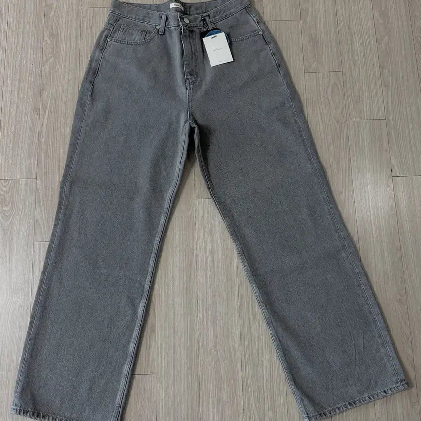 [BUNJANG] Archive J Two U Grey Wide Denim Pants (New) / (새상품)아카이브제이투유 그레이 데님 팬츠