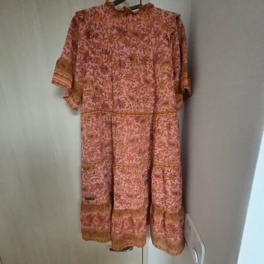 [BUNJANG] Thursday Island Pink Flower Dress Size S / 써스데이아일랜드 플라워 원피스 S