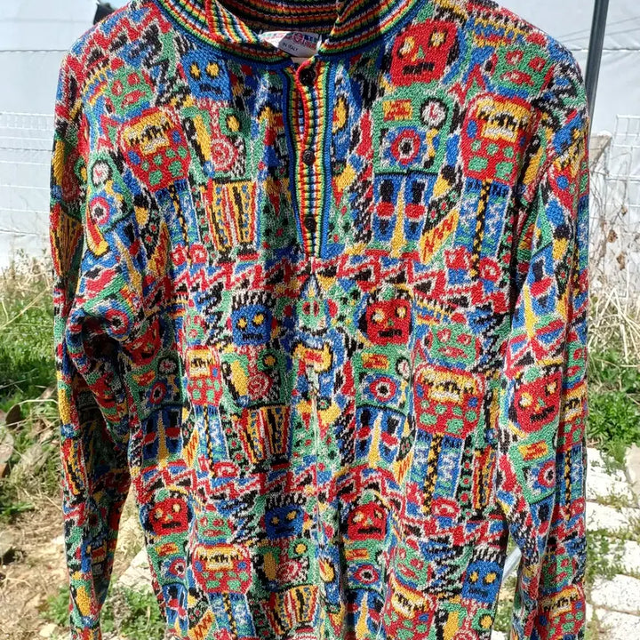 [BUNJANG] Missoni Robot Character Knit - Made in Italy (Men&