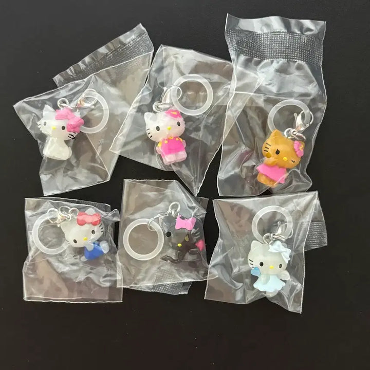 [BUNJANG] Hello Kitty 6 Types Full Set Bundle / 헬로키티 메지루시 6종 풀세트 일괄