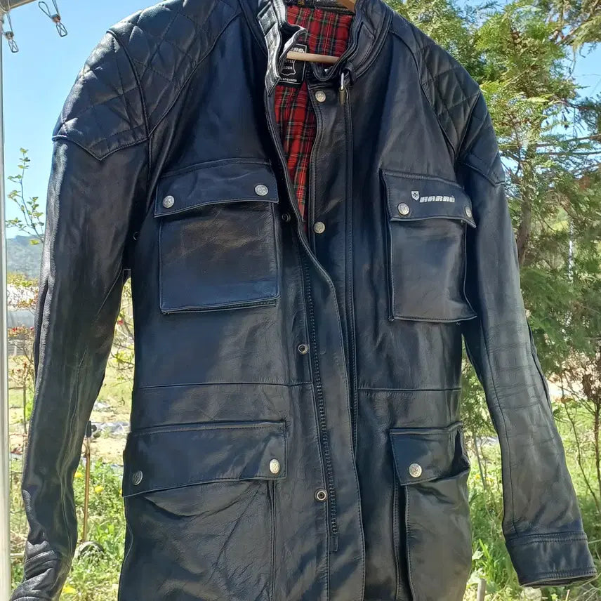 [BUNJANG] Harro Diamond Padded Rider Jacket Black (Men&