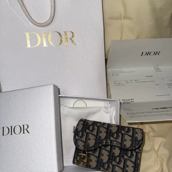 [BUNJANG] Dior Oblique Saddle Card Holder / 디올 오블리크 새들 카드지갑