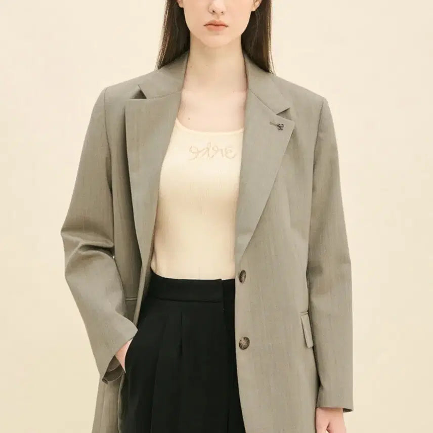 [SOLD OUT] 타임 울 싱글 자켓 &amp; 엠블럼 배지