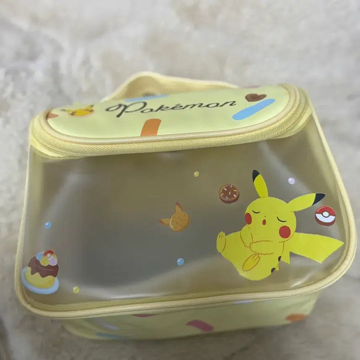 [BUNJANG] Pokemon Pikachu Large Yellow Pouch / 포켓몬스터 정품 피카츄 대형 옐로우 파우치