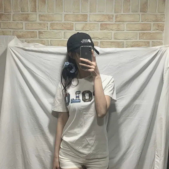 [BUNJANG] Polo Ralph Lauren Logo T-Shirt, White, Size M / 폴로 랄프로렌 로고 티셔츠,M,화이트