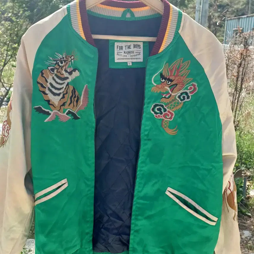 [BUNJANG] THE MADNESS Tiger &amp; Dragon Sukajan Jacket (Men&