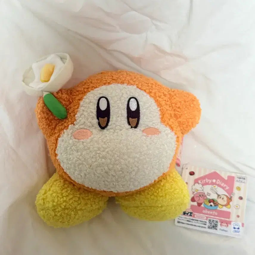 [BUNJANG] Kirby Waddle Dee Fried Egg Lunchbox Plush Doll / 별의 커비 웨이들디 계란 후라이 도시락 인형