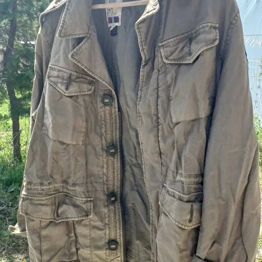 [BUNJANG] Polo Ralph Lauren Rugby Canada Style Military Field Jacket / 랄프로렌) 럭비 캐나다 스타일 밀리터리 자켓 (남 L)