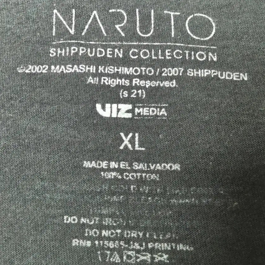 [BUNJANG] Naruto Official T-Shirt XL / [XL] 나루토 오피셜 티셔츠  -241