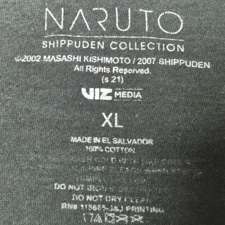 [BUNJANG] Naruto Official T-Shirt XL / [XL] 나루토 오피셜 티셔츠  -241