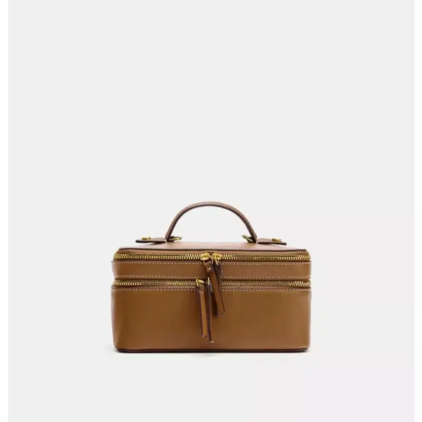 [BUNJANG] ZARA Vanity Bag Brown / 자라 ZARA 베니티백