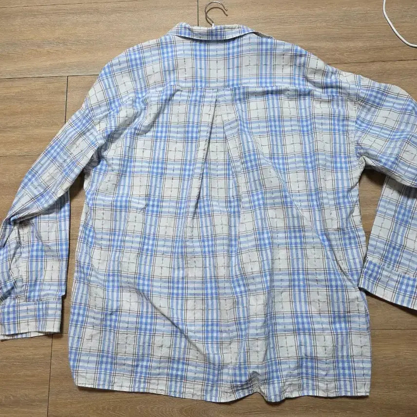 [BUNJANG] TheMiroir Washed Check Shirt / 3) 밈더워드로브 워시드 체크 셔츠
