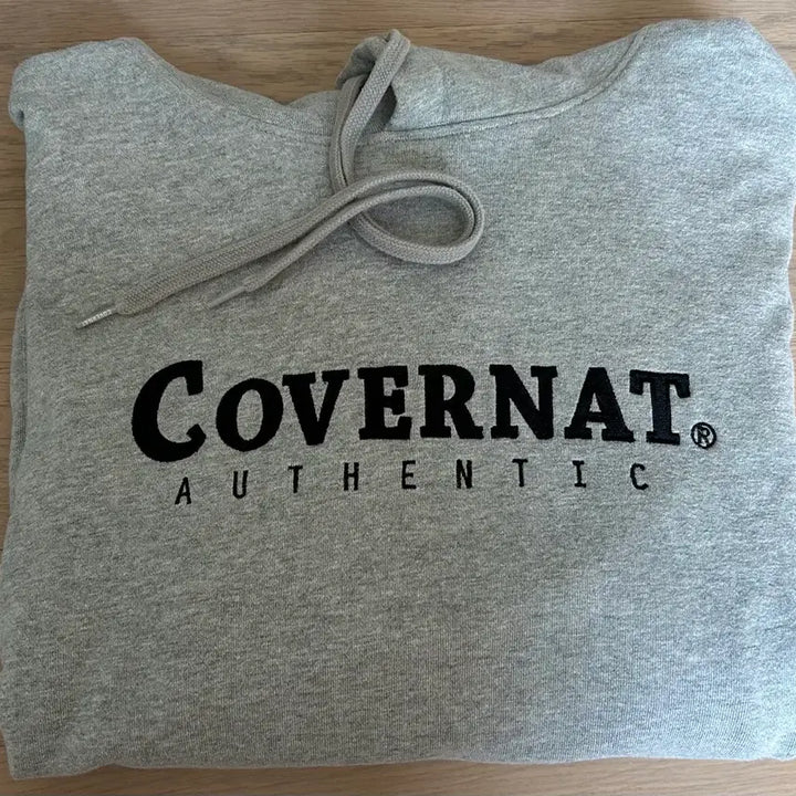 [BUNJANG] Covenat Grey Hoodie / 커버낫 회색 후드티