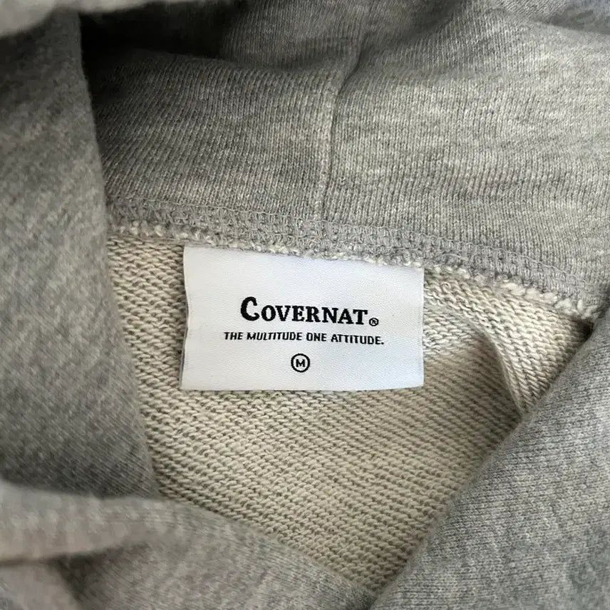 [BUNJANG] Covenat Grey Hoodie / 커버낫 회색 후드티