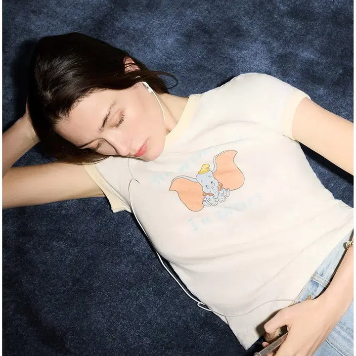 [BUNJANG] RE/DONE 60s Dumbo T-Shirt XS / 새상품)RE/DONE 리던 60S 덤보  티셔츠 xs
