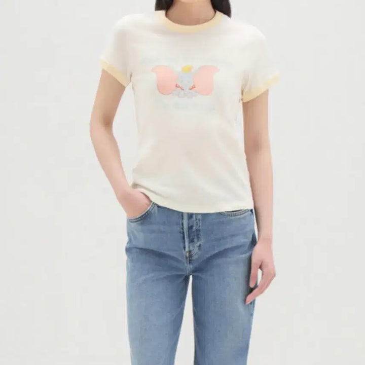 [BUNJANG] RE/DONE 60s Dumbo T-Shirt XS / 새상품)RE/DONE 리던 60S 덤보  티셔츠 xs