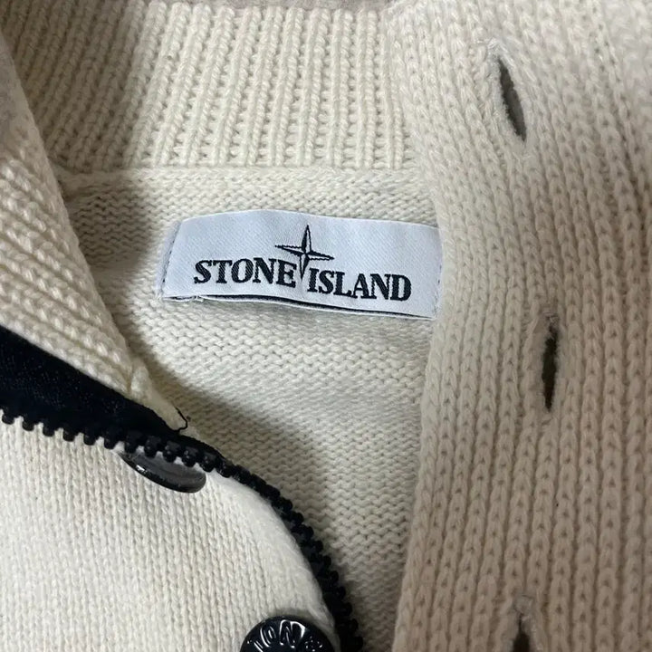 [BUNJANG] Stone Island Knit Zip-Up / 스톤아일랜드 니트집업 백화점판