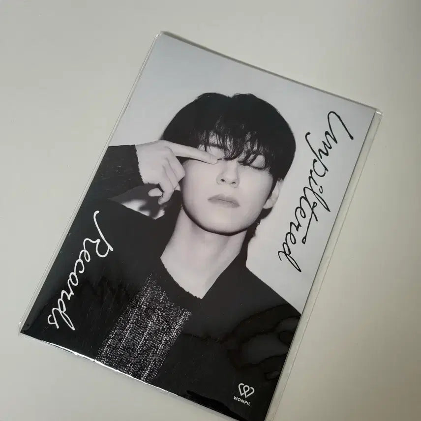 [BUNJANG] Wonpil (DAY6) Unfiltered Fan Event Exclusive Essay Book Bookmark (Sealed) / 원필 솔콘 언필터드 팬이벤트 기프트 에세이북 북마크 양도 미개봉