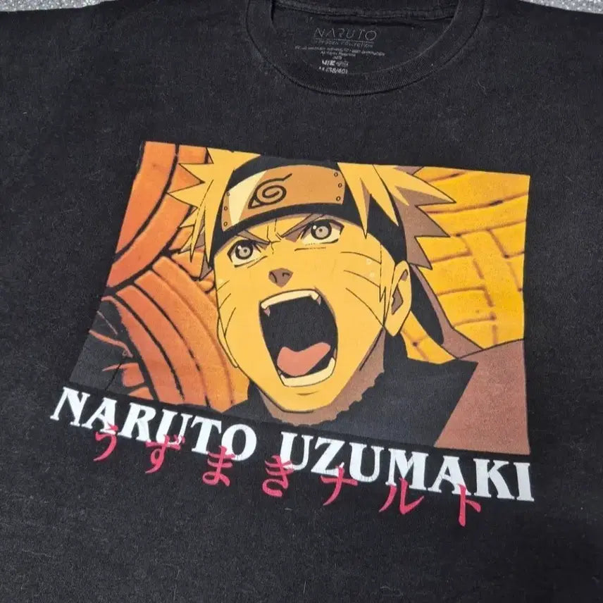 [BUNJANG] Naruto Official T-Shirt / [M]나루토 오피셜 티셔츠  -243