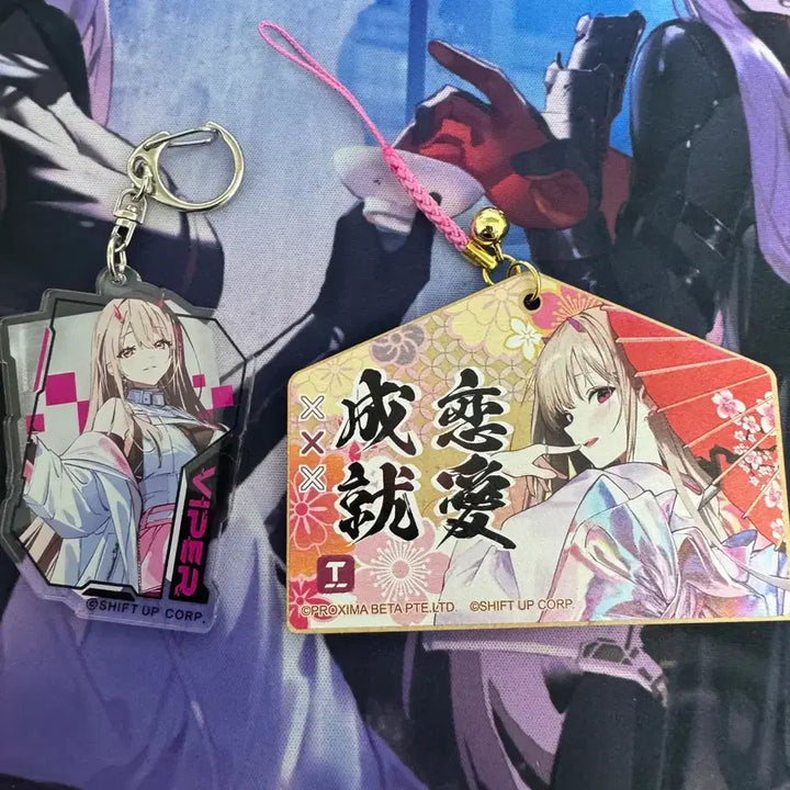 [BUNJANG] Goddess of Victory: NIKKE Viper Acrylic Keyring &amp; Emma / 승리의 여신 니케 바이퍼 아크릴 키링&amp;에마