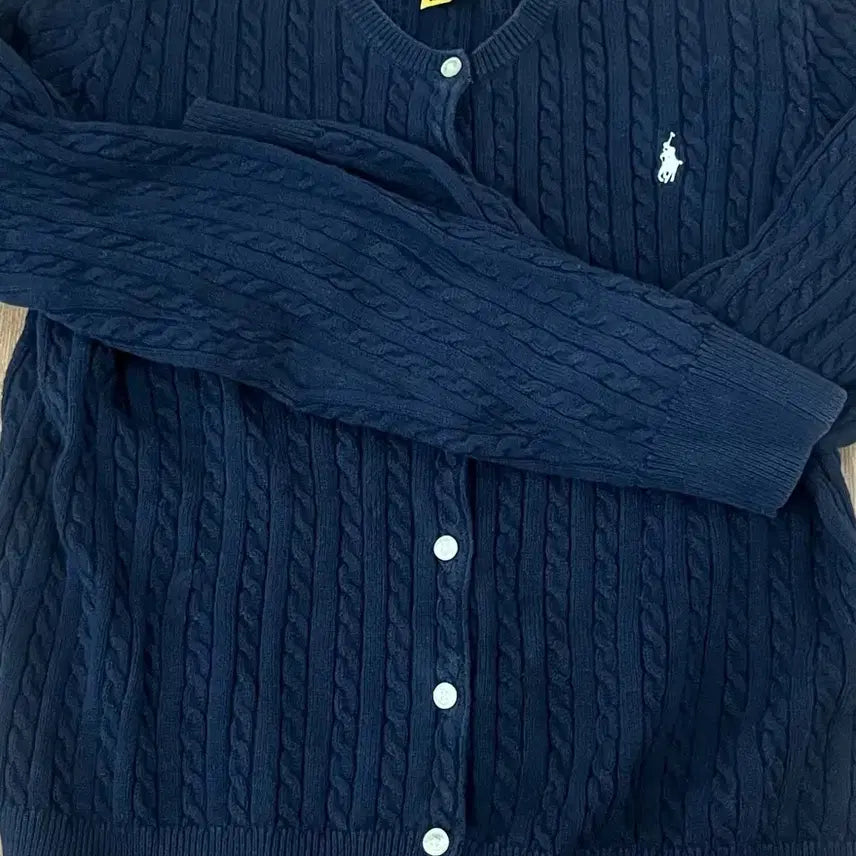 [BUNJANG] Polo Ralph Lauren Navy Cardigan / 폴로가디건 네이비