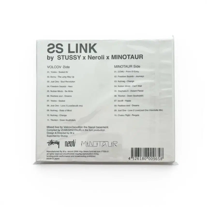 [BUNJANG] SS LINK by STUSSY x Neroli x MINOTAUR CD / SS LINK by STUSSY x Neroli x MINOTAUR CD