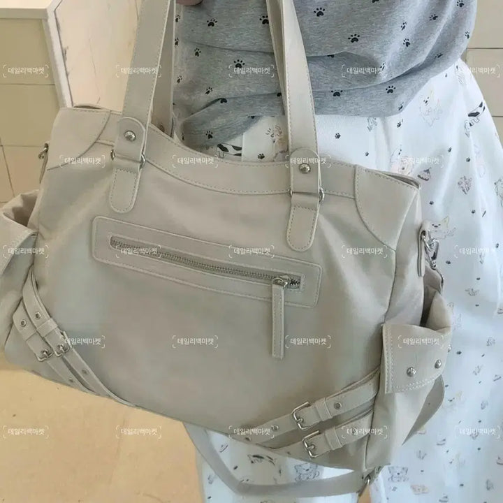 [BUNJANG] Deinet Stud Pocket Big Bag Ash / 다이닛 deinet 스터드 포켓 빅백 애쉬