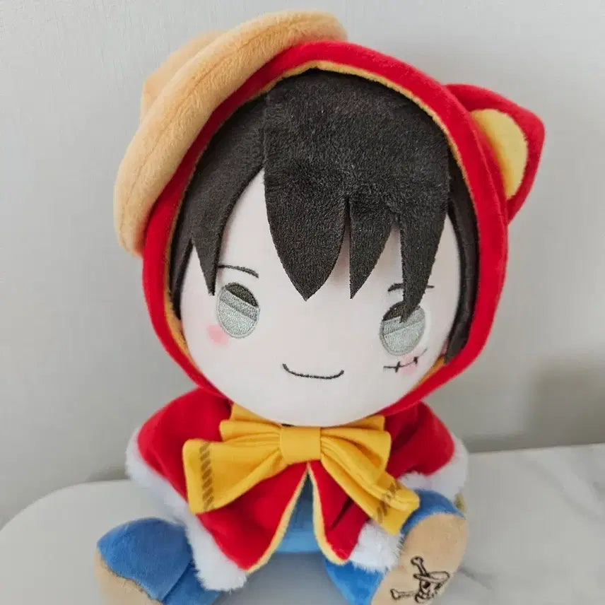 [BUNJANG] One Piece Luffy Chemopon Plush / 원피스 루피 케모퐁 케모폰 인형