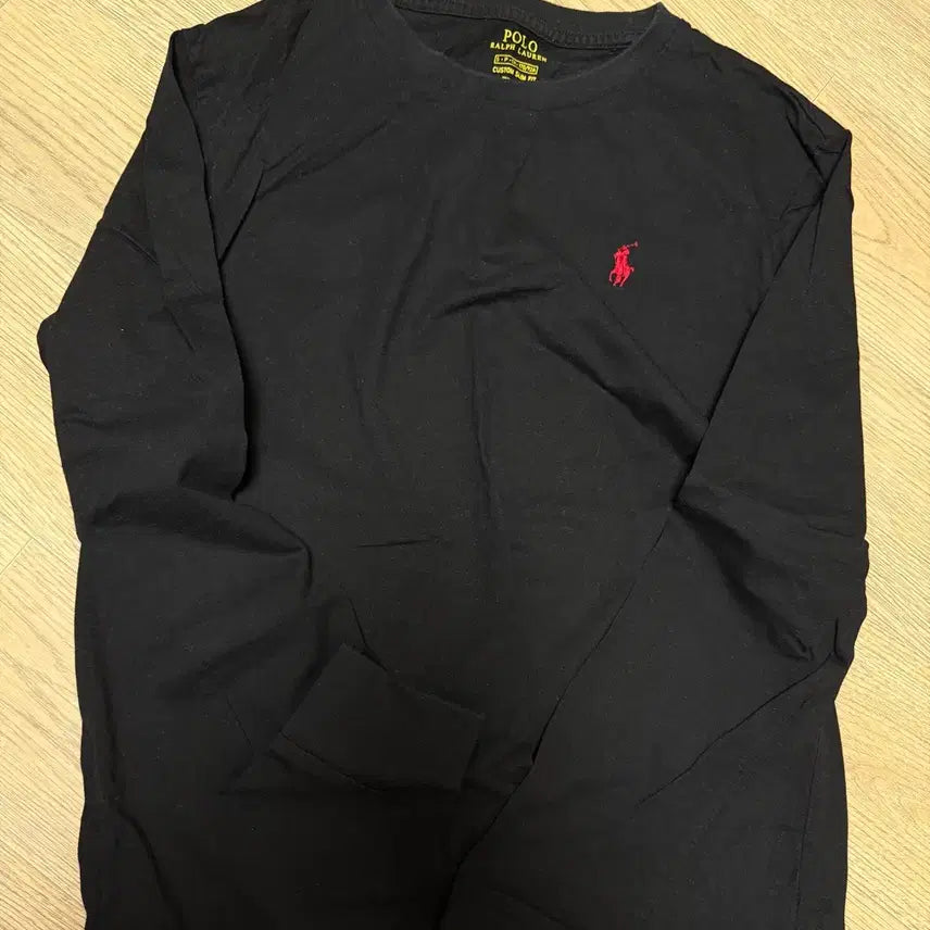 [BUNJANG] Polo Ralph Lauren Long Sleeve T-Shirt Black / 폴로 긴팔티셔츠 블랙
