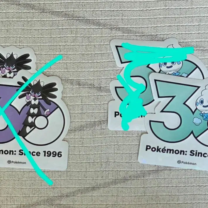 [SOLD OUT] 포켓몬 30주년 로고 스티커 판매