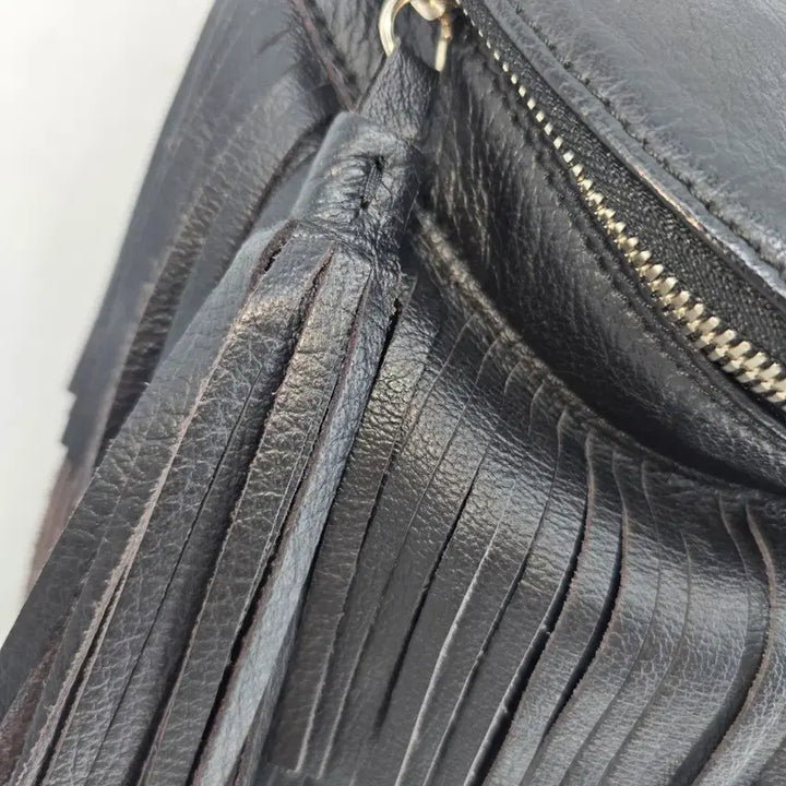 [BUNJANG] ANDREA INCONTRI Italian Leather Fringe Bag / ANDREA INCONTRI 이태리 가죽 프린지백