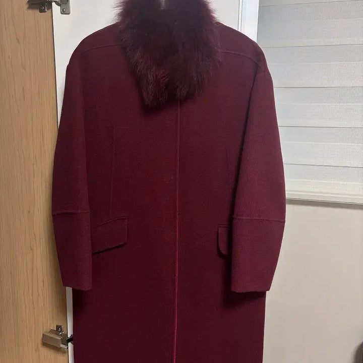 [BUNJANG] Valentia Burgundy Handmade Coat / 발렌시아 코트