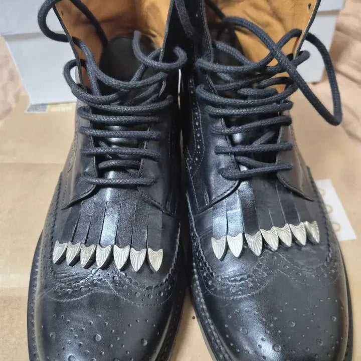 [BUNJANG] TOGA Black Leather Boots / 토가(toga) 블랙 레더 부츠