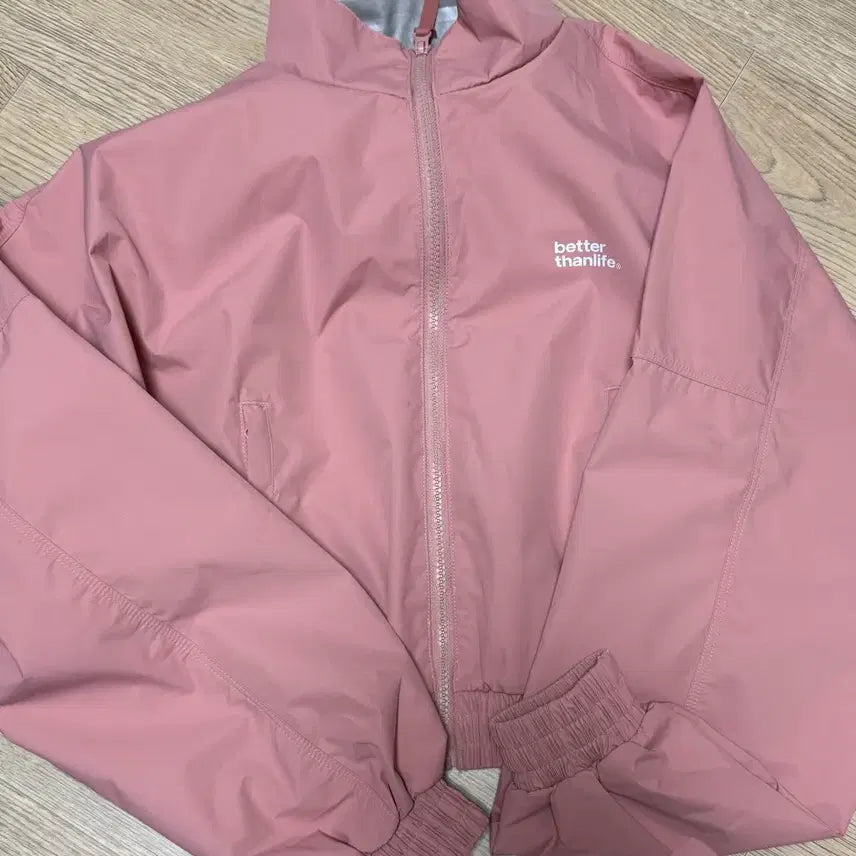 [BUNJANG] Better Than Life Signature Track Jacket / 베러댄라이프 시그니처 땀복집업