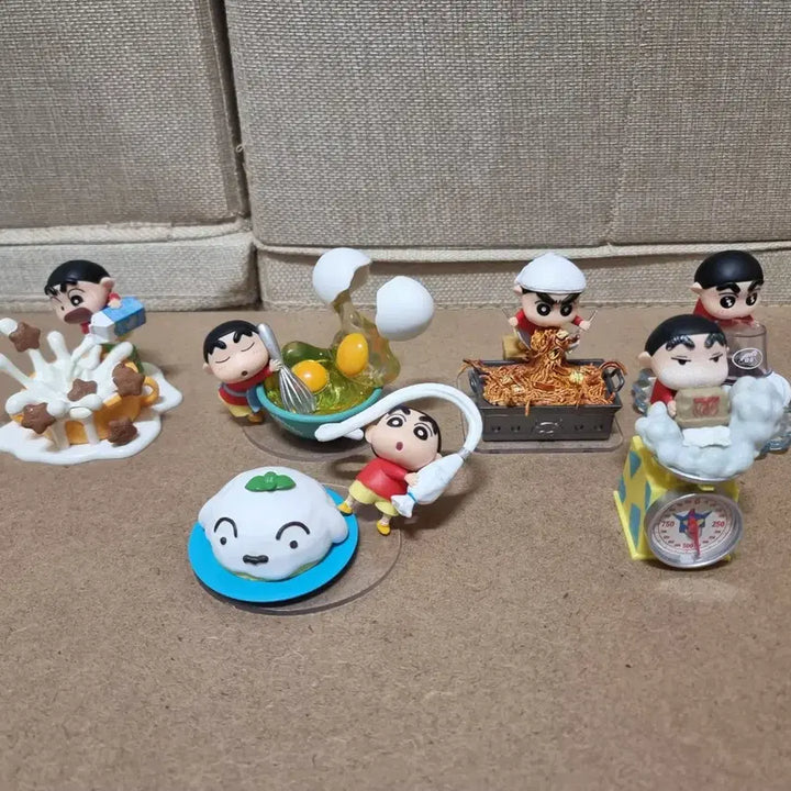 [BUNJANG] Re-Ment Crayon Shin-chan Cooking Figure Full Box (Opened) / 리멘트 짱구는 못말려 요리 피규어 풀박스 판매
