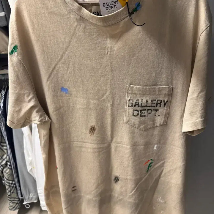 [BUNJANG] Gallery Department Painting T-Shirt Medium / 갤러리디파트먼트 페인팅 반팔티 M
