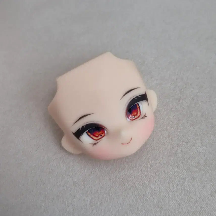 [BUNJANG] Obitsu Compatible Custom Decal Makeup Head Part + Eyeball / 오비츠 호환 개안 데칼 메이크업 헤드 파츠 + 안구