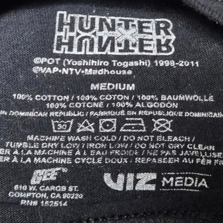 [BUNJANG] Hunter x Hunter Official T-Shirt / [M] 헌터x헌터 오피셜 티셔츠 -205