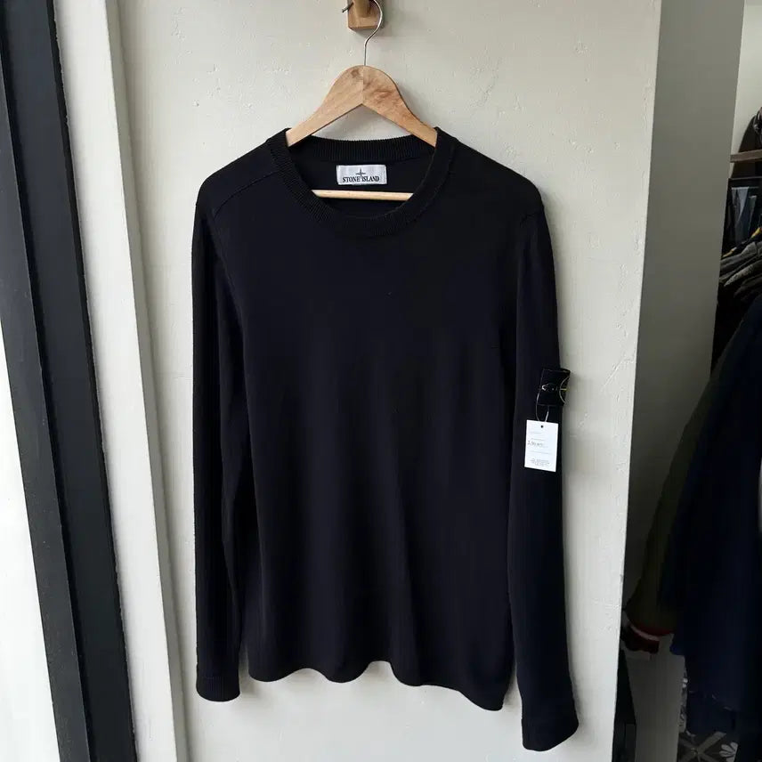 [BUNJANG] Stone Island Black Badge Knitwear / 16837 - 스톤아일랜드 블랙 와펜 니트